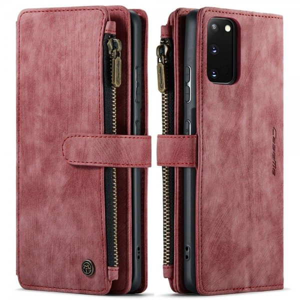CaseMe Samsung Galaxy S20 Cover C30 Series Rød
