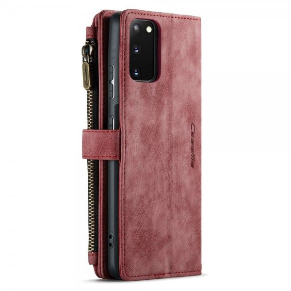 CaseMe Samsung Galaxy S20 Cover C30 Series Rød