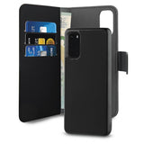 Puro Samsung Galaxy S20 Cover Wallet Aftagelig 2 i 1 Sort