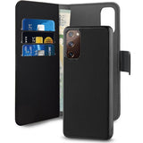 Puro Samsung Galaxy S20 FE Etui Wallet Detachable 2 i 1 Sort