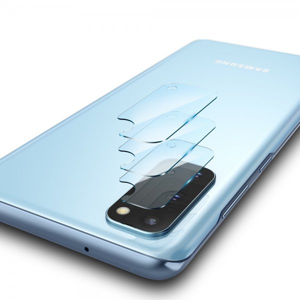 Ringke Samsung Galaxy S20 Kamerabeskyttelse Kamerabeskytter Glas 3-pak