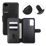 Rvelon Samsung Galaxy S20 Etui 4 Kortlommer Sort