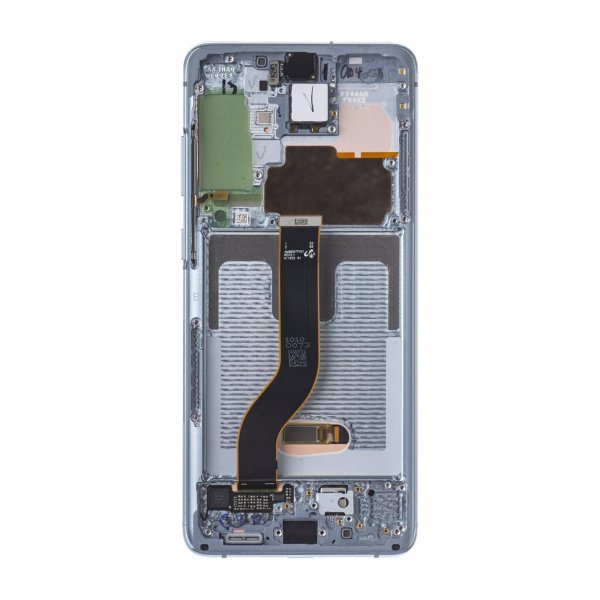 Samsung Galaxy S20 Plus 4G/5G (G985/G986) Skærm med LCD Display Original - Lyseblå