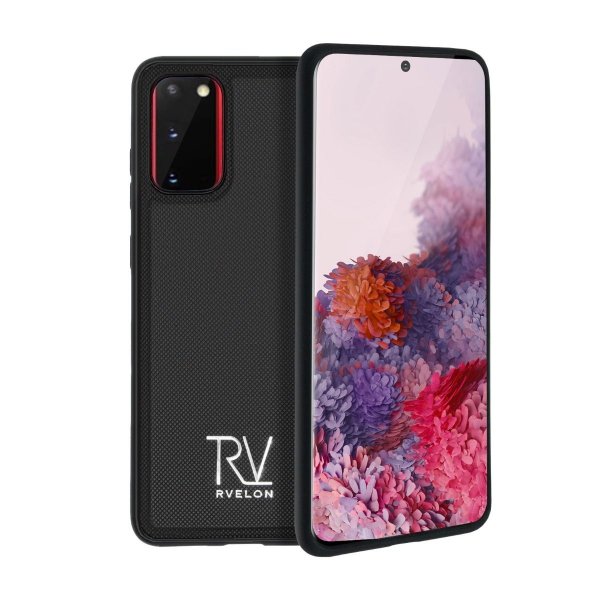 Rvelon Samsung Galaxy S20 Plus Etui Magnetisk Aftageligt Cover Sort