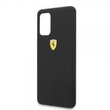 Ferrari Samsung Galaxy S20 Plus Cover med Logo Sort