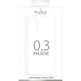 Puro Samsung Galaxy S20 Plus Cover Nude Transparent