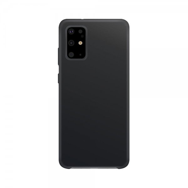 Xqisit Samsung Galaxy S20 Plus Cover Silikone Etui Sort