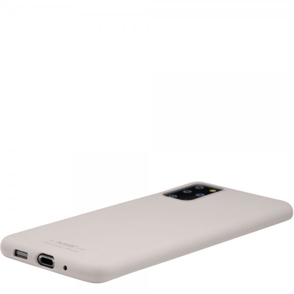 holdit Samsung Galaxy S20 Plus Cover Silikone Taupe