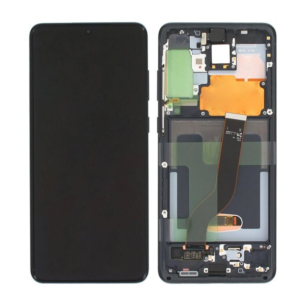 Samsung Galaxy S20 Plus Skærm med LCD Display Original - Sort