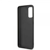 BMW Samsung Galaxy S20 Cover Leather Lines Sort