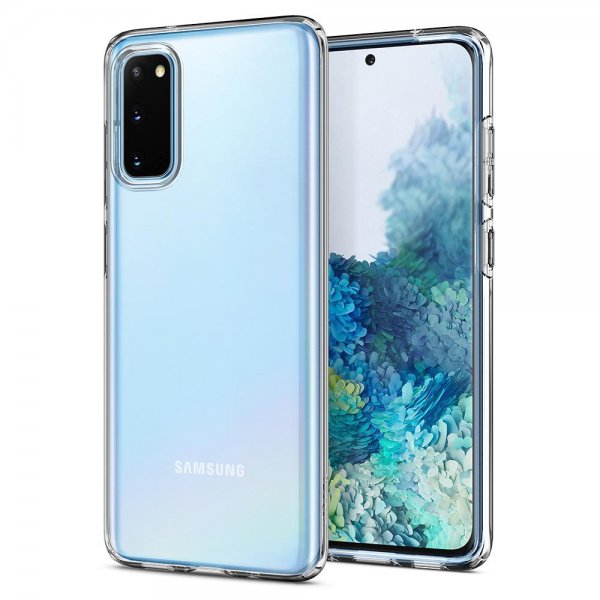 Spigen Samsung Galaxy S20 Cover Liquid Crystal Crystal Clear