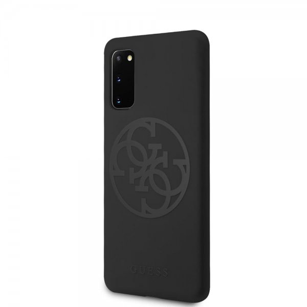 Guess Samsung Galaxy S20 Cover med Logo Sort