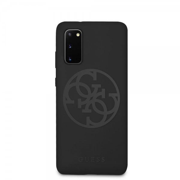 Guess Samsung Galaxy S20 Cover med Logo Sort