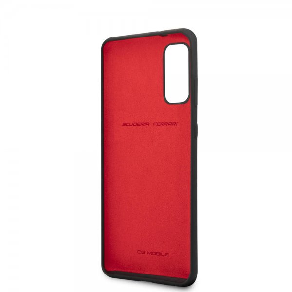 Ferrari Samsung Galaxy S20 Cover med Logo Sort