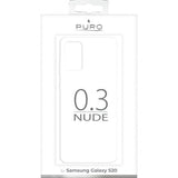 Puro Samsung Galaxy S20 Cover Nude Transparent