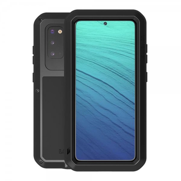 Love Mei Samsung Galaxy S20 Cover Kraftigt Etui Sort