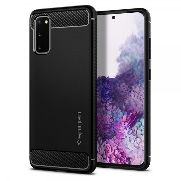 Spigen Samsung Galaxy S20 Cover Rugged Armor Mat Sort