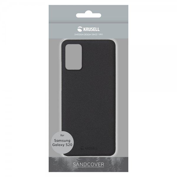 Krusell Samsung Galaxy S20 Cover Sandby Cover Sort