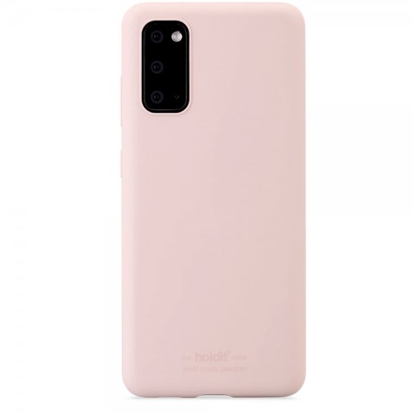 holdit Samsung Galaxy S20 Cover Silikone Blush Pink