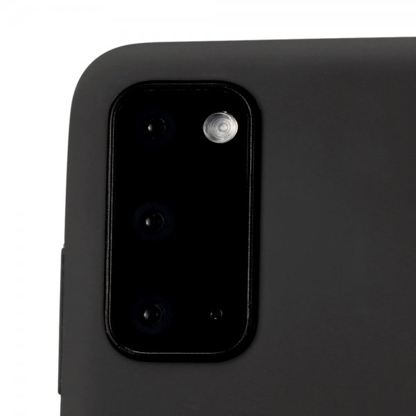 holdit Samsung Galaxy S20 Cover Silikone Sort