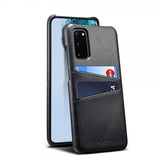 Samsung Galaxy S20 Cover med to Kortlommer Sort