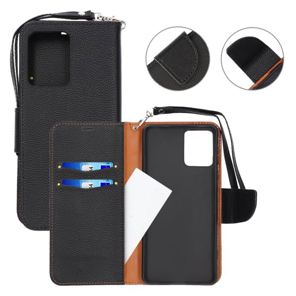 Samsung Galaxy S20 Ultra Cover 2 Kortlommer Sort