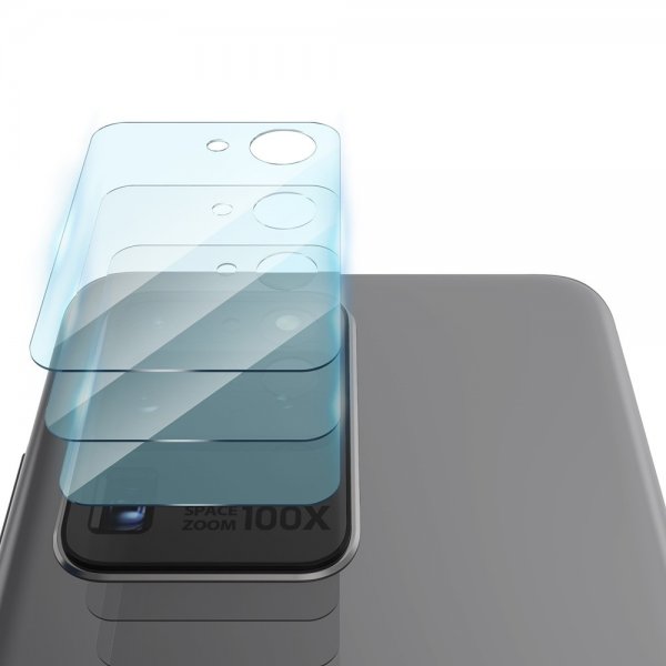 Ringke Samsung Galaxy S20 Ultra Kamerabeskyttelse Glas 3-pak