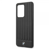BMW Samsung Galaxy S20 Ultra Cover Læderlinjer Sort