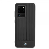 BMW Samsung Galaxy S20 Ultra Cover Læderlinjer Sort