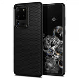 Spigen Samsung Galaxy S20 Ultra Cover Liquid Air Mat Sort