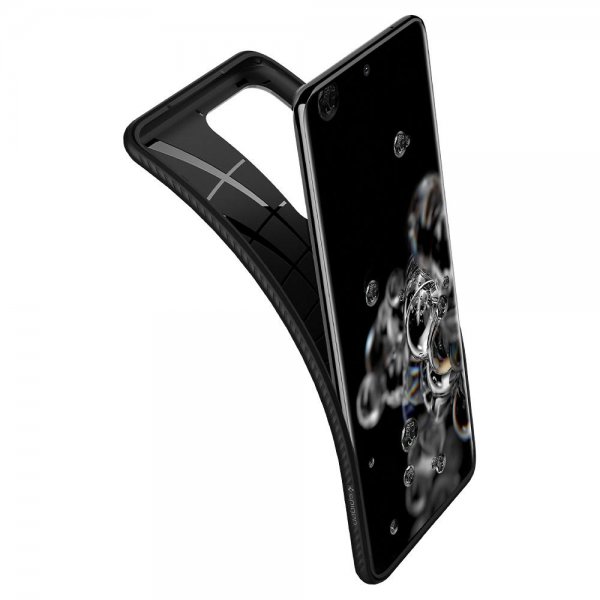 Spigen Samsung Galaxy S20 Ultra Cover Liquid Air Mat Sort