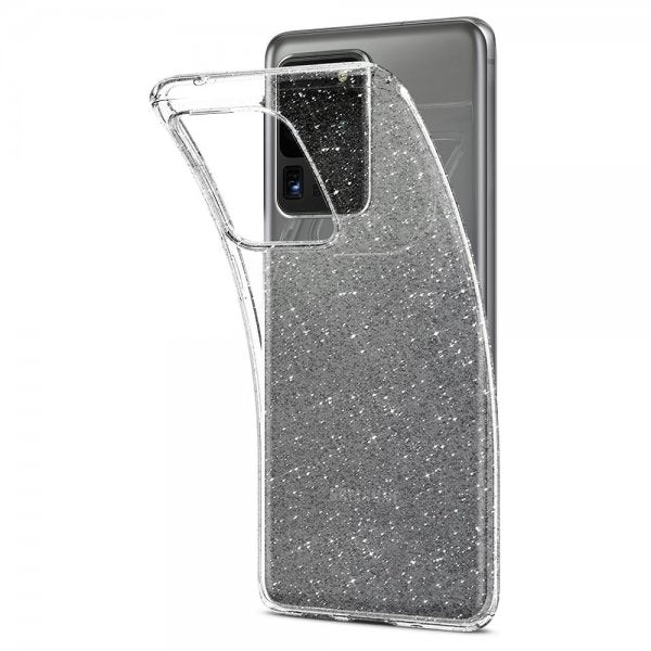 Spigen Samsung Galaxy S20 Ultra Cover Liquid Crystal Glitter Crystal Quartz