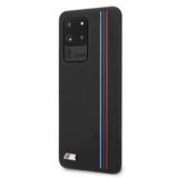 BMW Samsung Galaxy S20 Ultra Cover M-Sport Stribe Sort