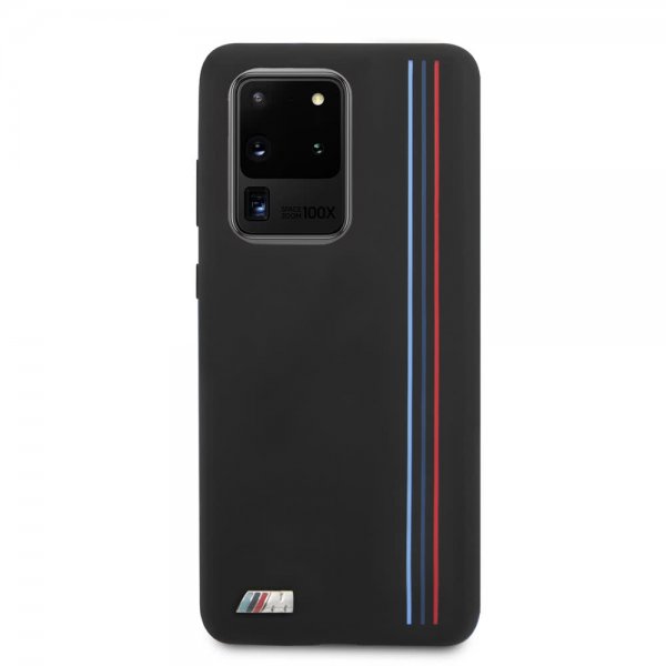 BMW Samsung Galaxy S20 Ultra Cover M-Sport Stribe Sort