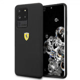 Ferrari Samsung Galaxy S20 Ultra Cover med Logo Sort