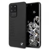 BMW Samsung Galaxy S20 Ultra Cover med Logo Sort