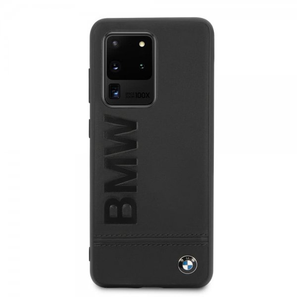 BMW Samsung Galaxy S20 Ultra Cover med Logo Sort