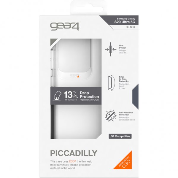 Gear4 Samsung Galaxy S20 Ultra Cover Piccadilly Sort