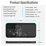 Redpepper Samsung Galaxy S20 Ultra Cover Vandtæt IP68 Sort