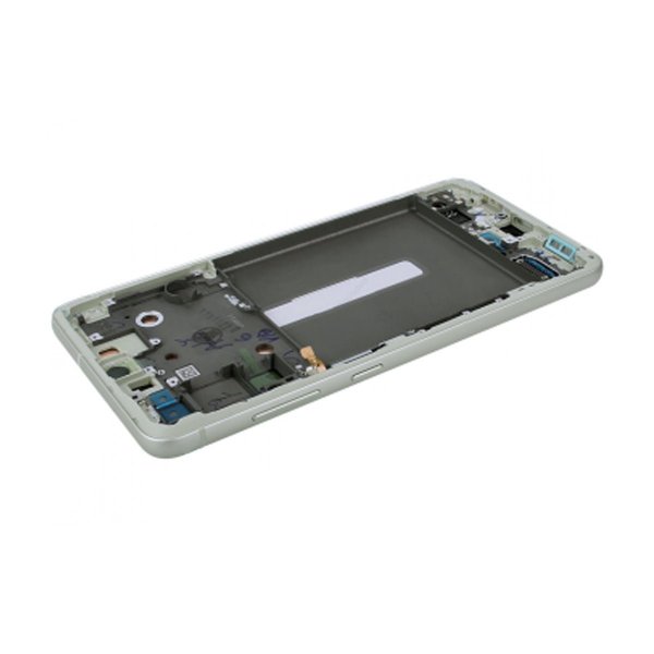 Samsung Galaxy S21 FE 5G Skærm med LCD Display Original - Grøn