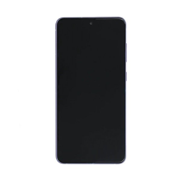 Samsung Galaxy S21 FE 5G Skærm med LCD Display Original - Lavendel