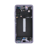 Samsung Galaxy S21 FE 5G Skærm med LCD Display Original - Lavendel