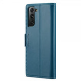 CaseMe Samsung Galaxy S21 FE Etui 023-serien Blå