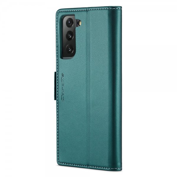 CaseMe Samsung Galaxy S21 FE Etui 023-serien Grøn