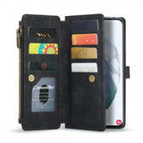 CaseMe Samsung Galaxy S21 FE Etui C30 Series Sort