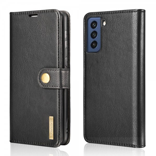 Dg.Ming Samsung Galaxy S21 FE Etui Aftageligt Cover Sort