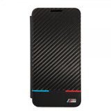 BMW Samsung Galaxy S21 FE Fodral Tricolor Stripe Carbon Svart