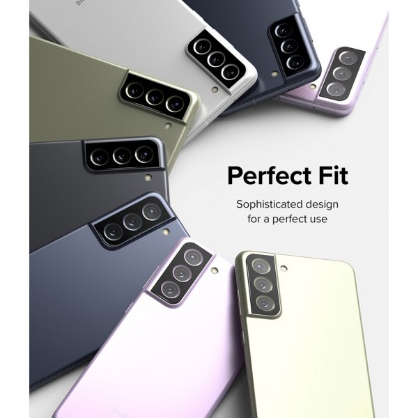 Ringke Samsung Galaxy S21 FE Kamerabeskytter Glas 3-pak
