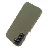 Samsung Galaxy S21 FE Cover Ægte Læder MagSafe Mørkegrøn