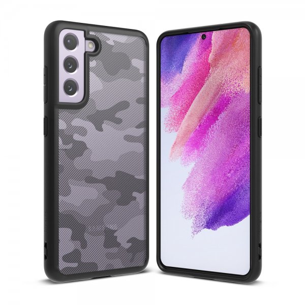 Ringke Samsung Galaxy S21 FE Cover Fusion Matte Camo Black